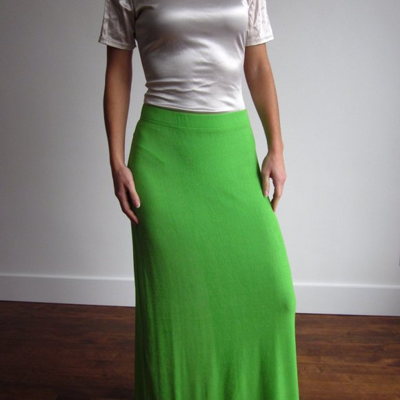 Digol Digol - Lime Green Maxi Skirt Set - Picture 8 of 13